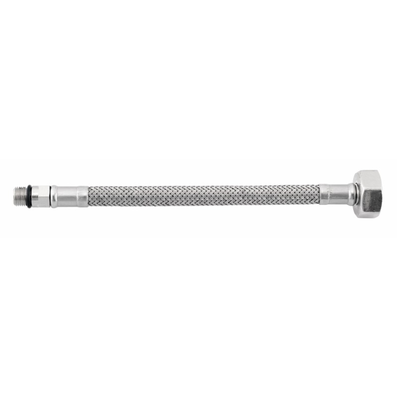 Flessibile in acciaio inox dn6 m10x1 1/2f (20 cm - 1 mt) Flexitaly 16004 Flessibile in acciaio inox dn6 m10x1 1/2f (20 cm - 1 mt) Flexitaly 16004