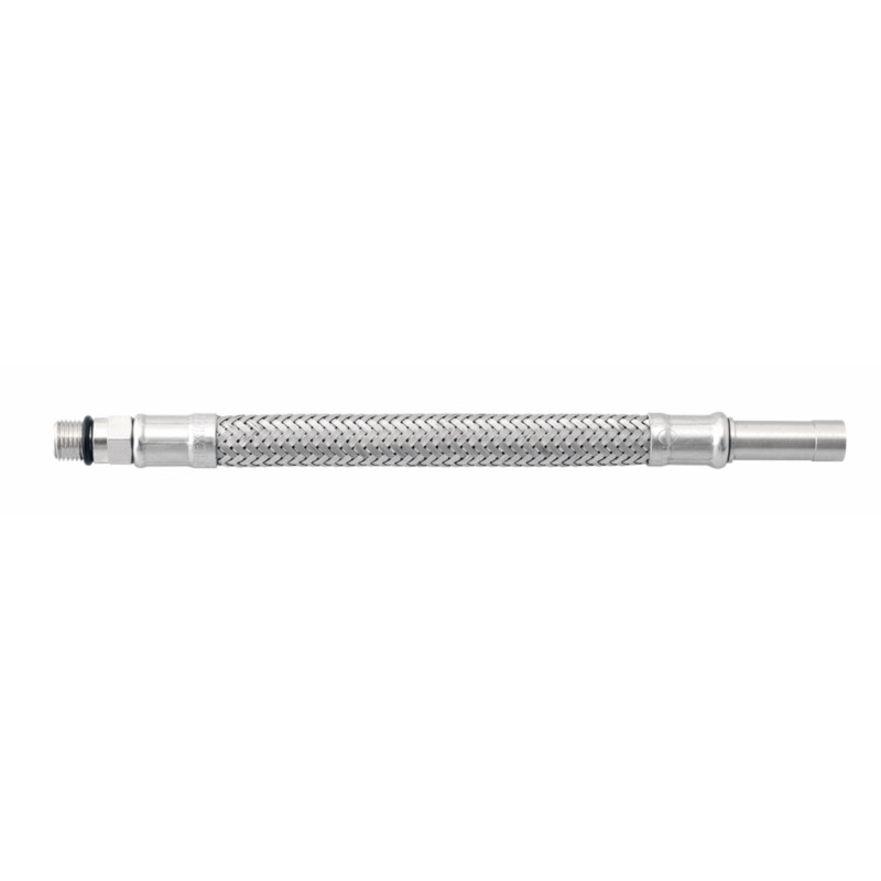 Flessibile in acciaio dn8 m10x1 tb10mm Flexitaly 17008
