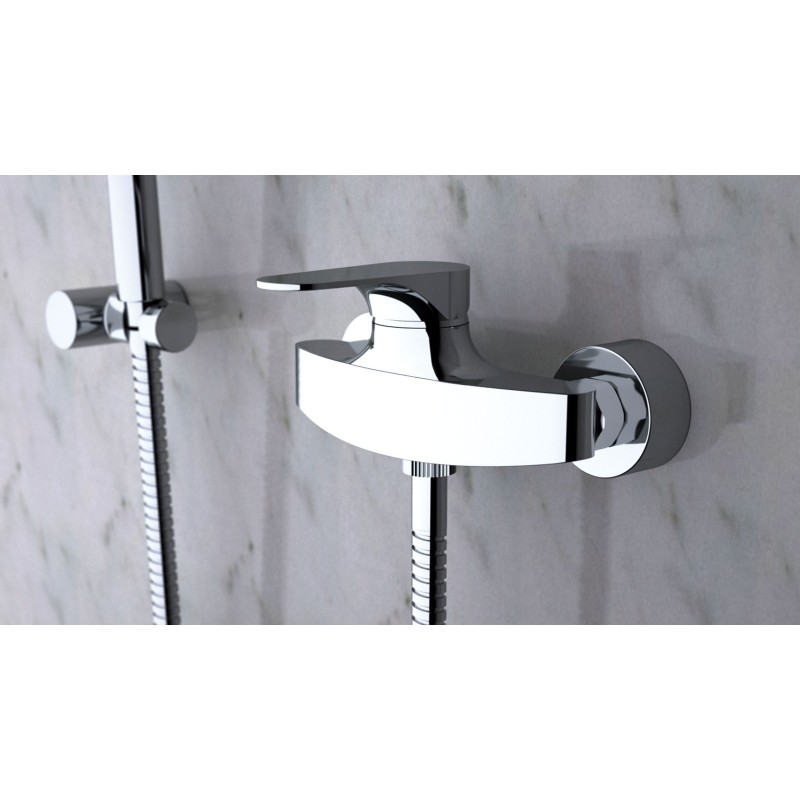 Rubinetto doccia esterno con kit doccia - serie class line Remer L39