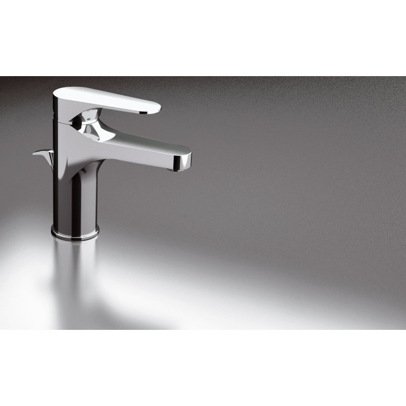 Miscelatore per lavabo con o senza scarico automatico serie class line Remer L11
