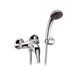 Miscelatore doccia con doccetta e leva frontale. serie 100 Remer C382