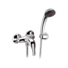 Miscelatore doccia con doccetta e leva frontale. serie 100 Remer C382