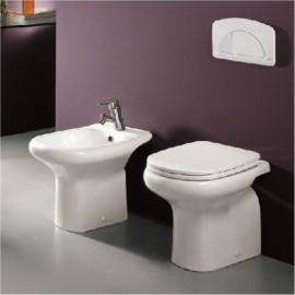 Bidet e vaso wc serie touring Rak Ceramics setwcbidetouring