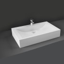 Lavandino rak serie scoop da appoggio rettangolare in ceramica Rak Ceramics SCACER0547LA