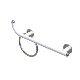 Maniglia bagni disabili cm50 sinistra giotto inox bianco opaco Goman GIO-XM50S/30
