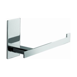 Porta rotolo aperto serie flat - fissaggio ad incollo o con viti Aquasanit A107250CR