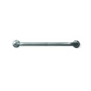 Maniglione di sicurezza cm 110 inox bianco per bagni disabili e anziani Goman XM110/01