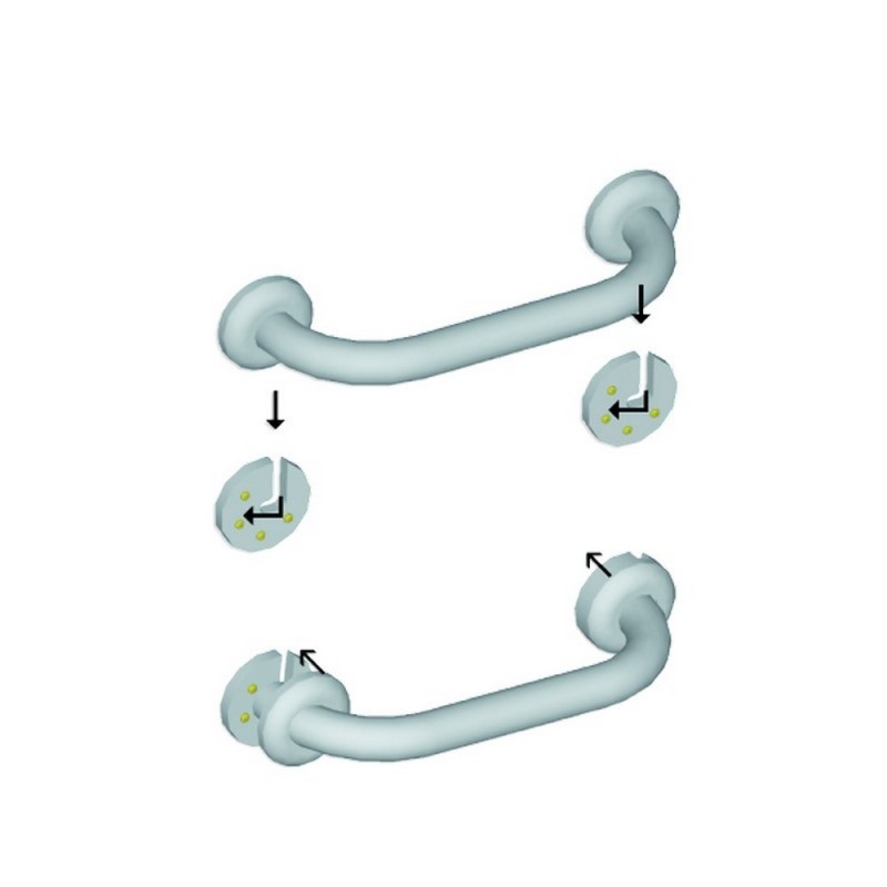 Maniglia cm.60 estraibile goman Goman E-ZM60/01