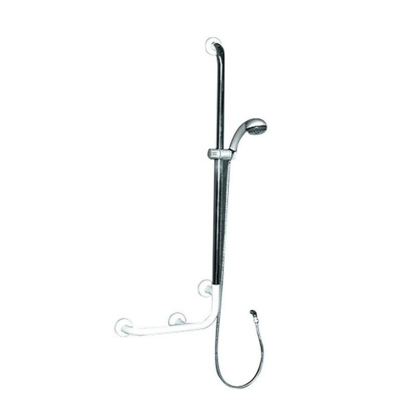 Maniglia inox con saliscendi laterale goman Goman D0031/01