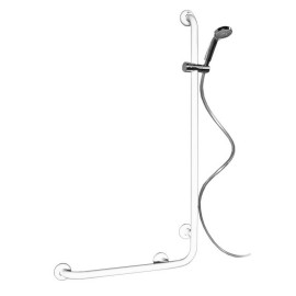 Maniglia bianca con saliscendi goman Goman D0031B/01