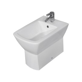 Bidet a terra filo muro serie summit Rak Ceramics SCACER0388BI