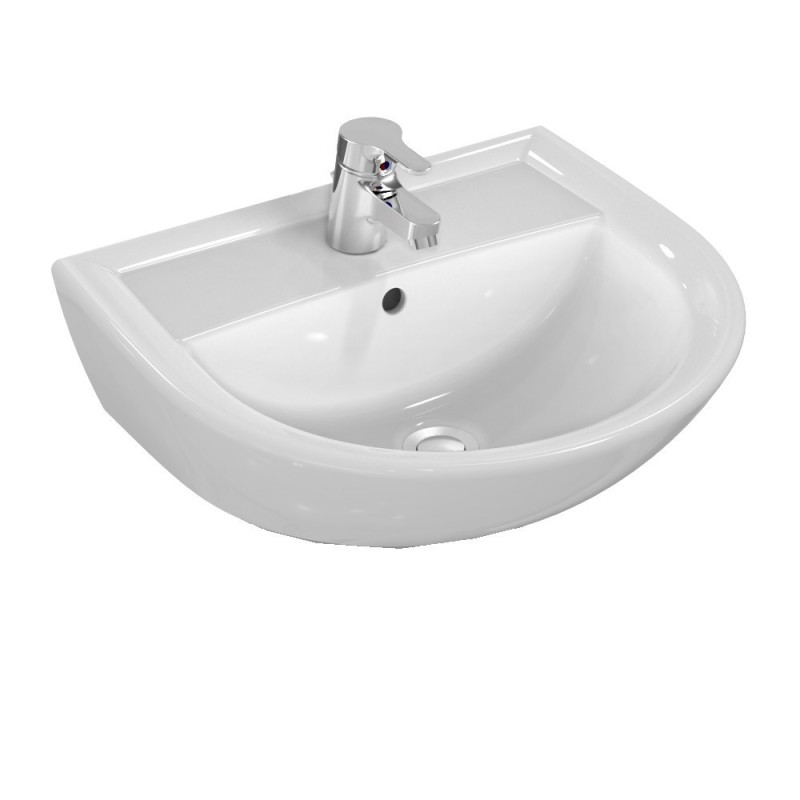 Lavabo serie quarzo / palio 60 cm. Ceramica dolomite SFUCER0431LA Lavabo serie quarzo / palio 60 cm. Ceramica dolomite SFUCER0431LA