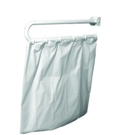 Maniglione barra ribaltabile reggitenda inox lucido Goman XB11/93