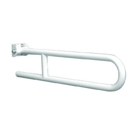 Maniglione barra ribaltabile cm 83 con frizione bianca Goman ZB83/01