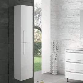 Colonna sospesa vitale 150h 24p 30l bianco lucido profondita' ridotta 24 cm ROYO SCAMOB0015CO