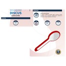 Doccino serie discus a 1 getto finitura rossa Idrobric BLIDOC0146RO