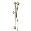 Saliscendi retro' con doccino a 1 getto vecchio ottone Idrobric BLISAL0067VO