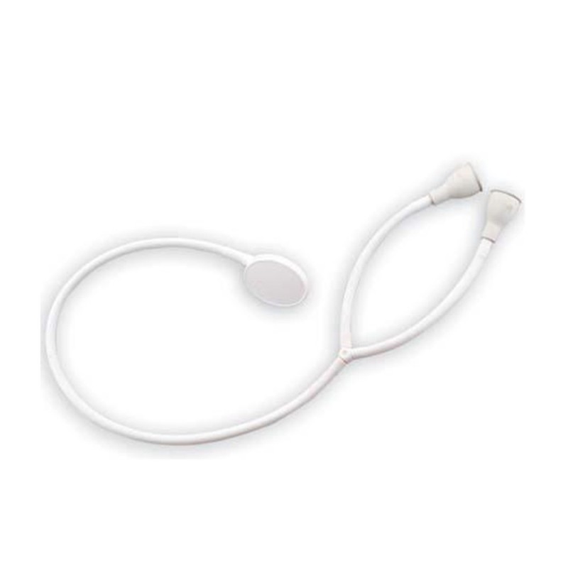 Doccia per parrucchiera con flessibile in pvc bianco a 2 vie Idrobric CAVDOC0051BI