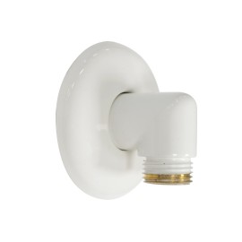 Angolo con rosone per saliscendi bianco Idrobric F0208 BI