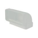 Gomito 90gradi rettangolare vert. 55x110mm bianco per cappe Idrobric SFUASP0076BI