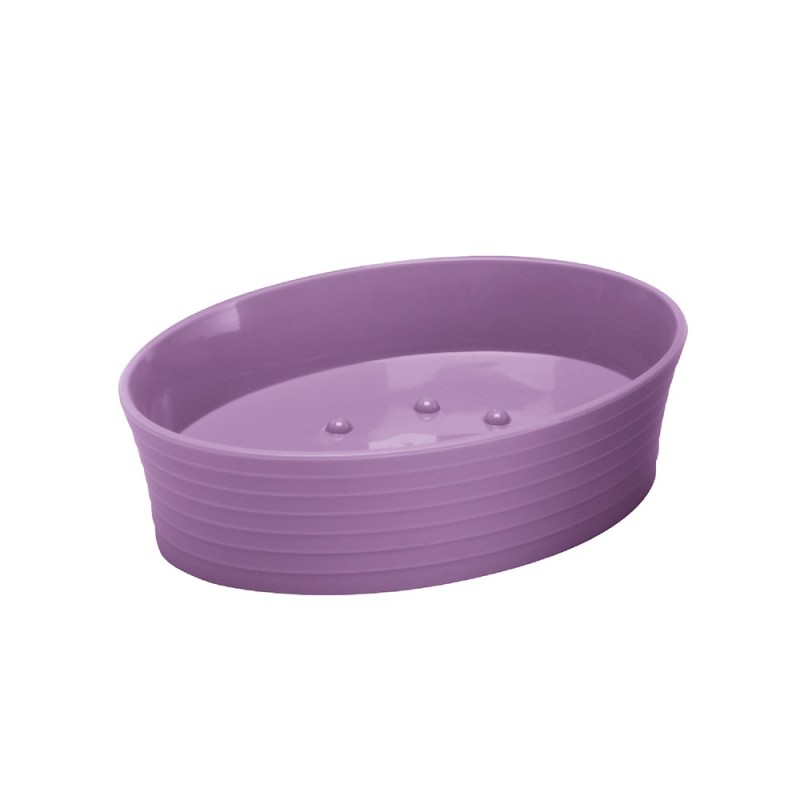 Porta sapone viola - serie bowling Aquasanit QB3110VA