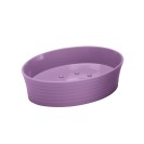 Porta sapone viola - serie bowling Aquasanit QB3110VA