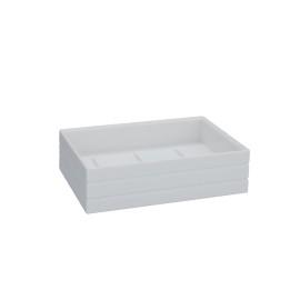 Porta sapone bianco rettangolare - serie style Aquasanit A103110IMP000