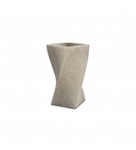 Bicchiere da appoggio color pietra - serie stone Aquasanit A102100IMP000