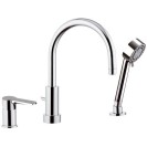 Miscelatore bordo vasca minimale con doccetta - serie winner Remer W07