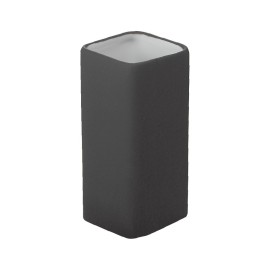 Porta spazzolini grigio - serie slim Aquasanit QB1100GR