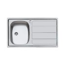 Lavello inox 1v sxsc. 79x50 inc. Foster SPA U81020 SX1