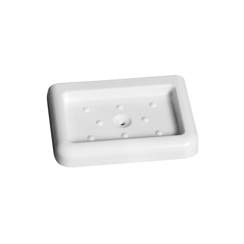 Porta sapone a muro - serie white Aquasanit A108110IMP000