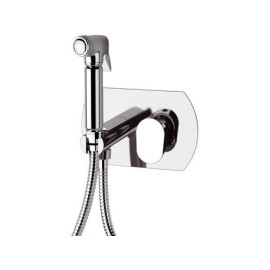 Miscelatore incasso per shut-off con doccetta shut-off, supporto doccia e flessibile doccia Remer W60