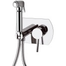 Miscelatore incasso per shut-off con doccetta shut-off, supporto doccia- presa acqua e flessibile doccia. Remer N60