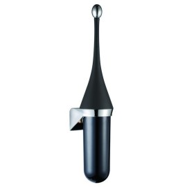 Portascopino sospeso nero opaco Goman LEO-B250/08
