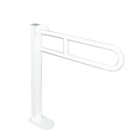 Ribaltbile su colonna in acciaio inox rivestito in nylon, bianco Goman N-ZB07