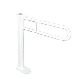  N-ZB07 Ribaltbile su colonna in acciaio inox rivestito in nylon, bianco 