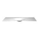 Lavabo flat cm122 con staffa Goman FLAT122/01