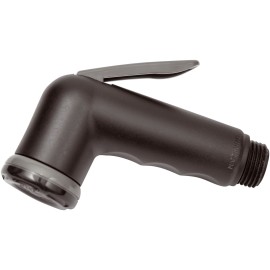 Doccetta shut-off nera opaco in abs stampata made in italy. Remer 332ORNE