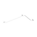 Maniglia angolare di sicurezza da cm 110x60 inox bianco Goman XA13/01