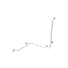 Maniglia angolare con verticale laterale universale 60x60x60h inox bianco Goman XA14U/01