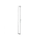 Corrimano verticale di 130 cm in inox bianco Goman XV03/01