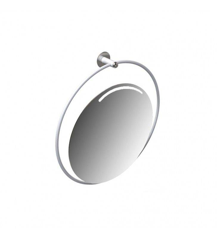 Specchio reclinabile serie giotto con luce Goman GIO-D0075/30