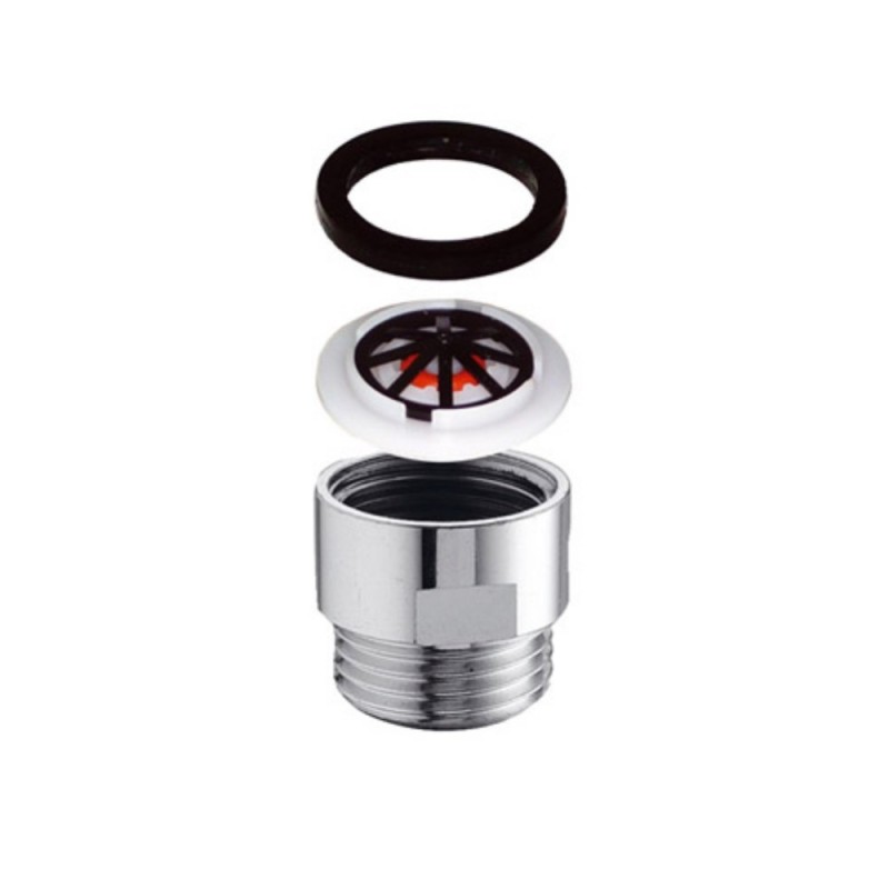 Raccordo doccia 1/2 a risparmio idrico 8 litri al minuto Remer 309RL8