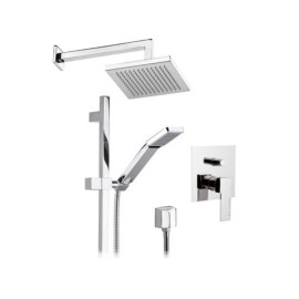 Set doccia quadro moderno - serie wellness qubika Remer Q09S01