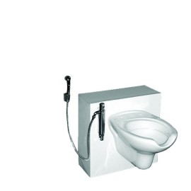 Parete attrezzata di cm h 60 con vaso sospeso, miscelatore e doccetta Goman D0510/01