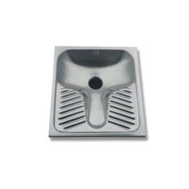 Wc turca da appoggio inox Goman DX400S/99