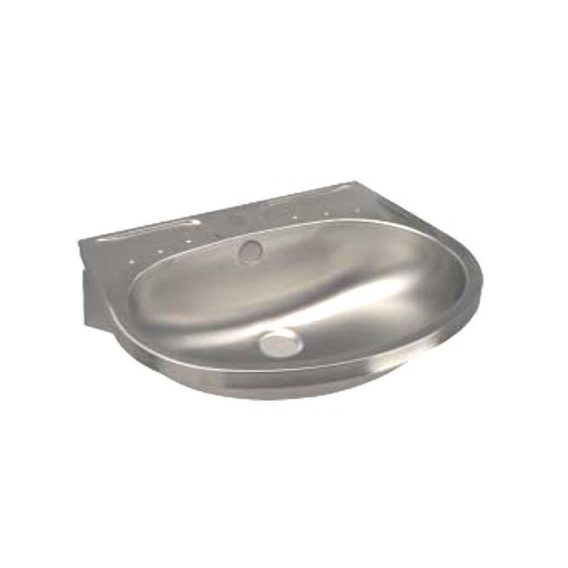 Lavabo a conchiglia completo di staffa Goman DX710S/99 Lavabo a conchiglia completo di staffa Goman DX710S/99