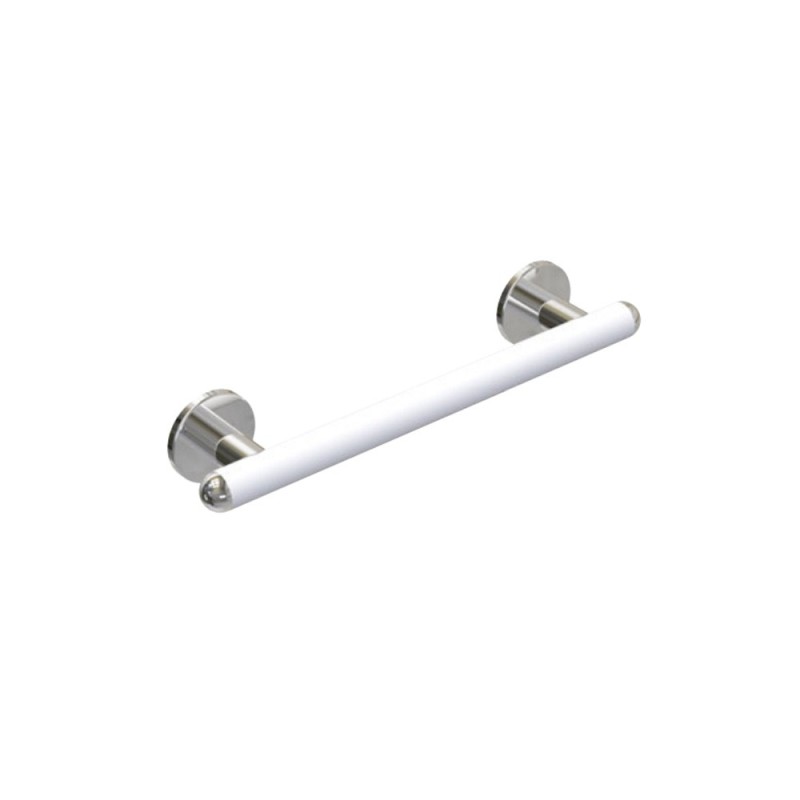 Maniglia di sicurezza goman cm 43 raffaello bianco opaco/cromo Goman RAF-M43/30