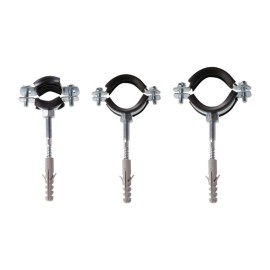 Collari isofonici pesanti in acciaio zincato con dado saldato Idrobric SACRHTXX